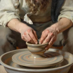high quality high detail painting by ilya repin, pottery, hd