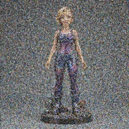 Millie Bobby Brown galaxy statue