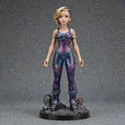 Millie Bobby Brown galaxy statue