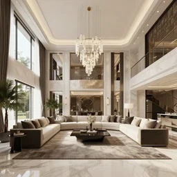 highly detailed interior renderings of a beautiful luxurious house, unreal engine, by peter guthrie