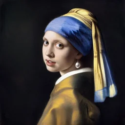 painting of emma watson with the pearl earring