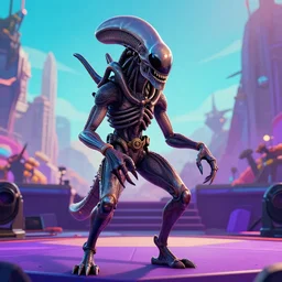 Xenomorph winning at the Fortnite world championship