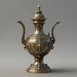 a very detailed concept art lord of the rings samovar, trending on artstation, digital art, 4 k, hyper realistic, octane render, sharp focus