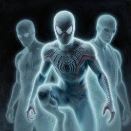 a highly detailed ghostly! painting of peter parker, by james gurney, greg rutkowski, by craig mullins