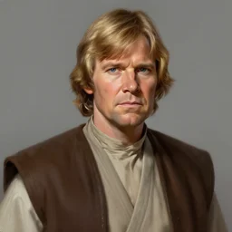portrait of a man by Greg Rutkowski, old jedi Master Luke Skywalker from Star Wars Expanded Universe, he is about 60 years old, highly detailed portrait, digital painting, artstation, concept art, smooth, sharp foccus ilustration, Artstation HQ