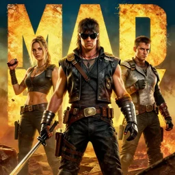 mad max, 8 k uhd, unreal engine, octane render in the artstyle of finnian macmanus, john park and greg rutkowski