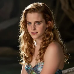 emma watson as the little mermaid
