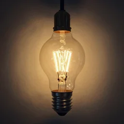 lightbulb, artwork by Petros Afshar