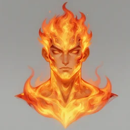 character concept portrait, centralized head and upper torso, man made of fire and smole, style digital painting, concept art, smooth, sharp focus, illustration, from metal gear, by ruan jia and mandy jurgens and william - adolphe bouguereau, artgerm