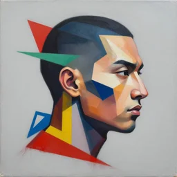 Supreme x Sifu Yang Profile Picture by Sachin Teng, asymmetrical, Organic Painting , Matte Painting,  geometric shapes, hard edges, graffiti, street art,:2 by Sachin Teng:4