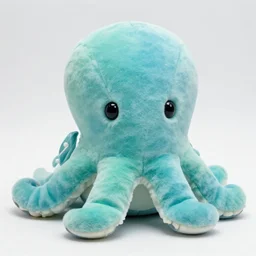 oldin is a soft ombre blue green stuffed octopus, squishmallows, kellytoy
