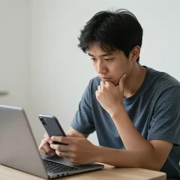 a poor guy trying to communicate with google translation