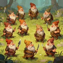 miner dwarves, fantasy concept art, trending on Pinterest
