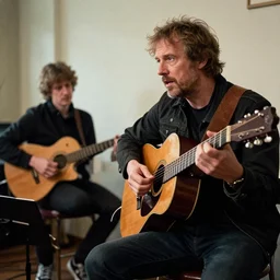 bert jansch gives a goblin a guitar lesson