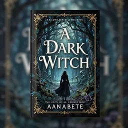 book cover for A Dark Witch fantasy book released in 2022