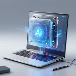 futuristic computer that has ai generated smell module