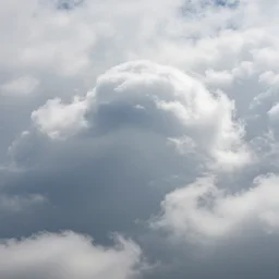 cloud as bed