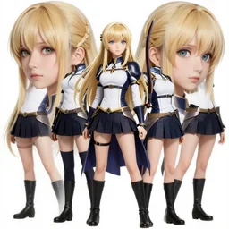beautiful full body image of archer saber rin illya chloe caster merged together, high details, high resolution, | | very very anime!!!, fine - face, realistic shaded perfect face, fine details. anime. realistic shaded lighting