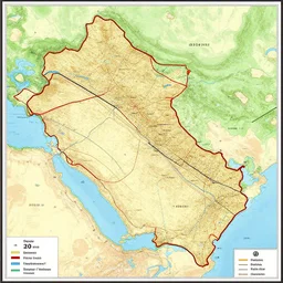 map of an ancient civilization