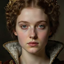detailed realistic beautiful young medieval queen face portrait by jean delville, gustave dore, iris van herpen and marco mazzoni, art forms of nature by ernst haeckel, art nouveau, symbolist, visionary, gothic, pre - raphaelite, fractal lace, surreality, horizontal symmetry, intricate hyper detailed ultra sharp octane render