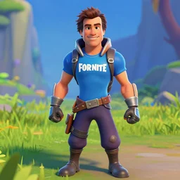 Gustavo Petro as a Fortnite character