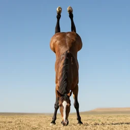 horse headstand, horse as gymnast