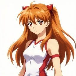 buff asuka soryu langley, hyper detailed illustration