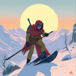 🏂, moebius, artstation - n 4
