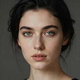 portrait of sarah margaret qualley, black hair, green eyes, elegant, real life skin, intricate artwork, high detailed, artstation, concept art, smooth, sharp focus, art by artgerm and greg rutkowski @ ruprechy