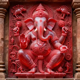 red light, highly detailed, epic Khajuraho, Khajuraho, Khajuraho, Ganesha, Shiva, translucent, SSS, transparent, xray, vaporwave, red, flat shaped chrome relief, fossil, mechanic bionic fungus flower cyberpunk cats skeleton mechabot, maze, wires, joints, buttons, gears, dissection relief, by Lorenzo Ghiberti, by Goga Tandashvili, artstation, cgsociety, at Khajuraho, by jonathan ivy, by artgerm, by david lachapelle, shiny, octane, Hdri, by craig mullins