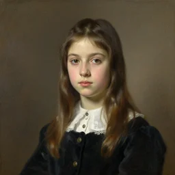 A decent young girl portrait by Edouard Manet.