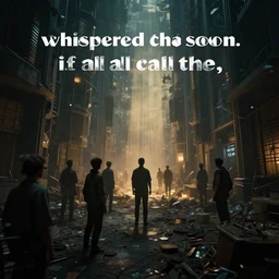 and it's whispered that soon, if we all call the tune,, cinematic, volumetric lighting,
