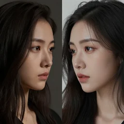 A woman who exists in two places at once