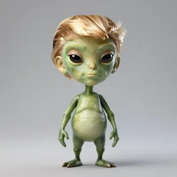 trump as a vogons alien from the movie “ the hitchhiker ’ s guide to the galaxy. ” photograph.