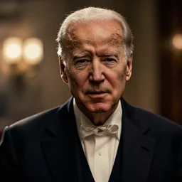 joe biden as the godfather in the godfather movie still, cinematic lighting, ray tracing, octane render, long lens, shallow depth of field, bokeh, anamorphic lens flare, 8 k, hyper detailed, 3 5 mm film grain, detailed face