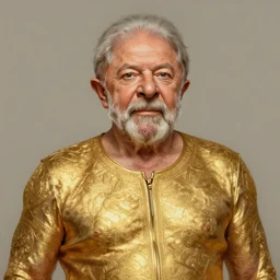 Former President of Brazil Luiz inácio lula da silva as a shirtless hero gilded, intricate, elegant, highly detailed, centered, digital painting, artstation, conceptual art, soft, sharp focus, illustration, art by artgerm and donato giancola and Joseph Christian Leyendecker, Ross Tran, WLOP
