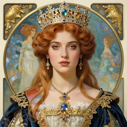 portrait of a stunningly beautiful, highly detailed, 3 5 mm photo, artstation, concept art, sharp focus, 2 8 mm macro photo, art by artgerm and greg rutkowski and alphonse mucha, incredibly beautiful and symmetrical, incredibly detailed, award winning art, royal