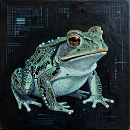 toad, error, tribal, shape of frogs, artwork, abstract, acrylic, oil, clay, lines, vektroid, dots, drips, spots, tears, leaks, glitch, pixels, geometry, data, datamosh, data, motherboard, minimal, vinyl, binary, code, cybernetic, painting, dark, eerie, cyber, latitude and longitude