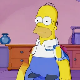 realistic homer simpson