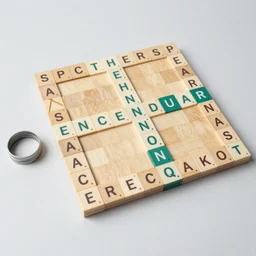 scrabble dental game, poor condition, eBay listing