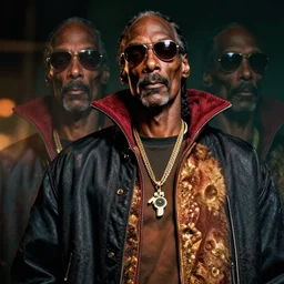 snoop dogg doctor strange, refractions, highly detailed, environmental light, cinematic by francis tneh