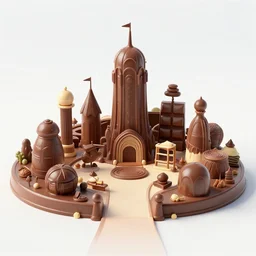 a chocolate fantasy land