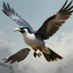 a thunder bird, fantasy art, detailed, hyper realistic