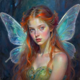 goddess of fairies. portrait. colorful atmospheric lighting. highly detailed painting by greg rutkowski.