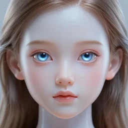 stunning hyperdetailed upclose symmetrical portrait of 6 0 year old caucasian cyborg girl with translucent porcelain skin, lush thick hair, big electric eyes, ultra detailed ornate neon wire lacing, ultra detailed steampunk cyborg implants, complex white nano mechanical flowers, micro detail, by satoshi kon, sharp focus, trending on artstation hq, deviantart, pinterest, 8 k