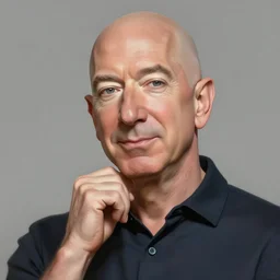 portrait of Jeff Bezos, expressive pose, futuristic, highly detailed, digital painting, artstation, concept art, smooth, sharp focus, by Caravaggio