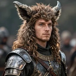 detailed ultrarealistic photo of medieval boar warrior alan lee