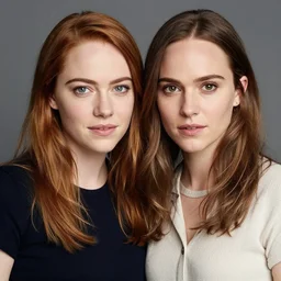 of portrait of daughter of emma stone and natalie portman photograph 3 5 mm long - shot