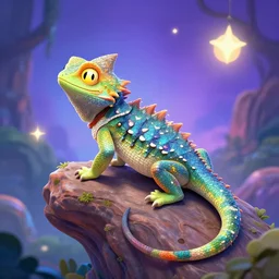 magical cat lizard