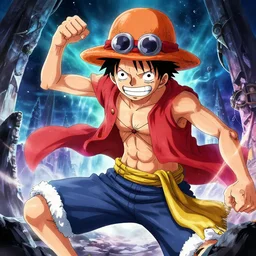 luffy in matrix world